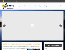 Tablet Screenshot of mndirectproperties.com